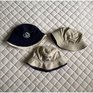 Y2K VTG Volcom Ping Columbia bucket hat bundle Classic Golf Beach Surf Gorpcore